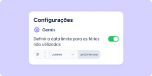 Data limite de férias