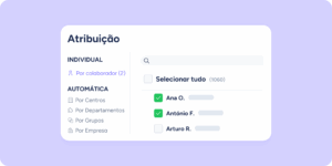 Modal de atribuicao
